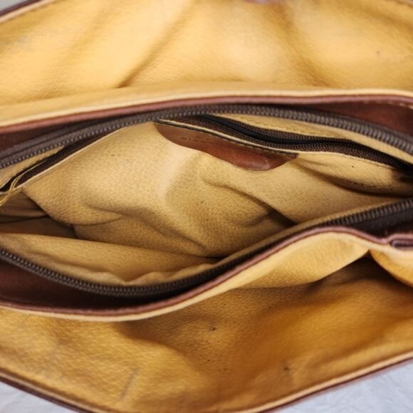 Engs Burg VTG 70s leather shoulder purse - Picture 9 of 15